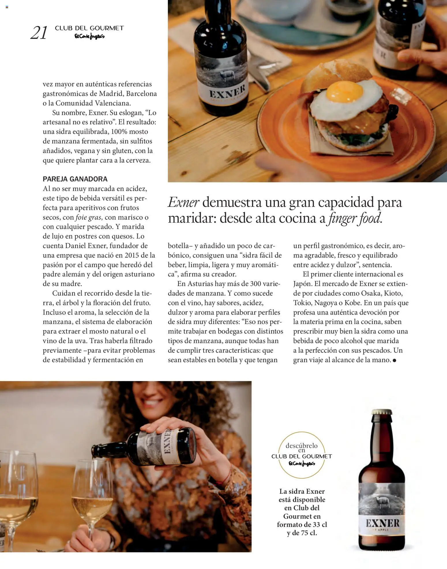 El Corte Inglés ofertas │ válido desde el 22/06/2026 | Página: 21 | Productos: Vino, Apple, Sidra, Cocina