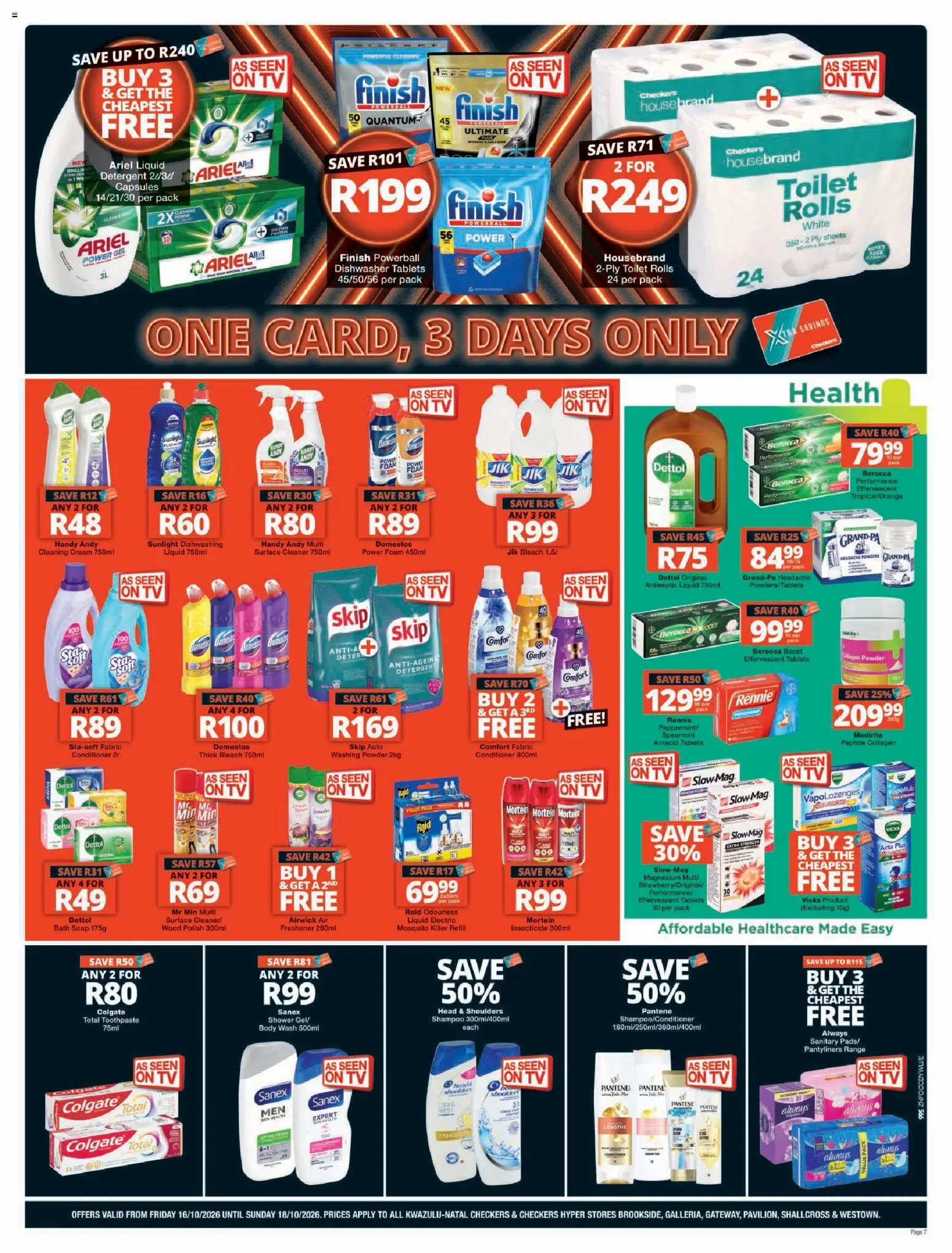 New Checkers catalogue – valid from 15/10/2026 | Page: 7