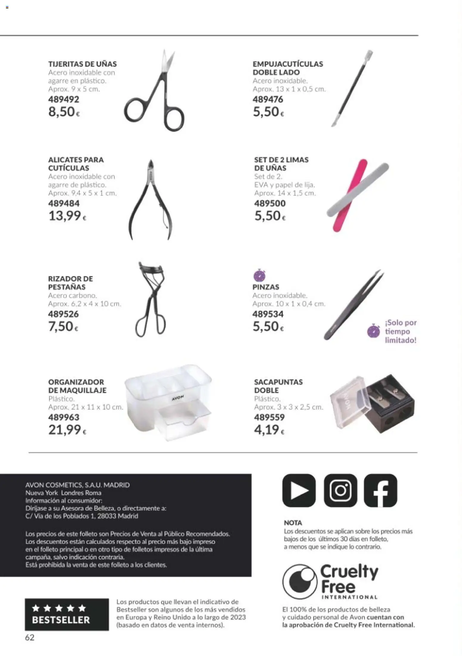 Catálogo AVON campaña 10 │ válido desde el 01/10/2026 | Página: 62