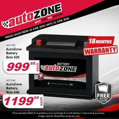 AutoZone specials catalogue – valid from 12.06.2026
