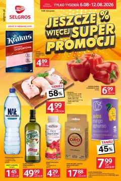 Pogląd oferty "Selgros cash&carry gazetka - Jeszcze więcej super promocji" - ważna od 06.08.2026