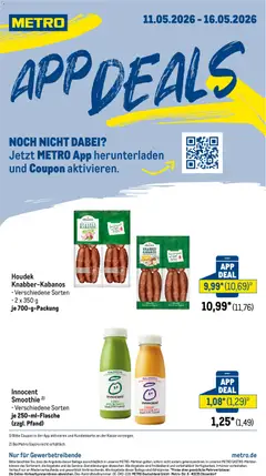 Metro App Deals ab 11.05.2026 gültig