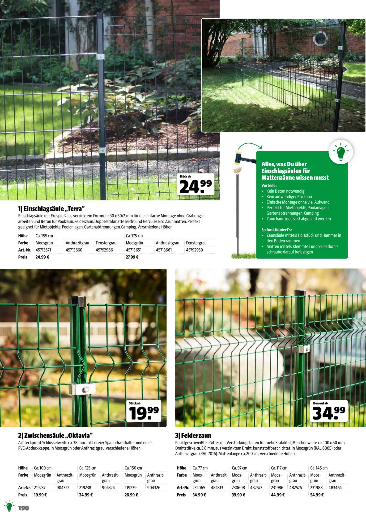 Hagebau Gartenjahr gültig ab 13.03.2026 | Seite: 190