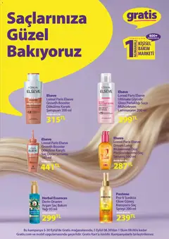 06 Eylül 2026 tarihinden itibaren geçerli olan Gratis kataloğu önizlemesi | Sayfa: 7