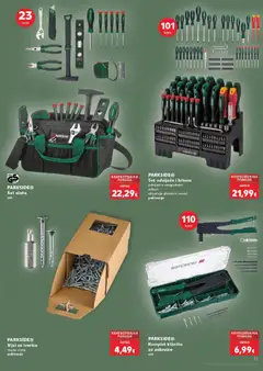 PARKSIDE® Set alata, set - Pregled kataloga iz trgovine Kaufland, vrijedi od 24.06.2026 | Stranica: 31 | Proizvodi: Kliješta, Parkside