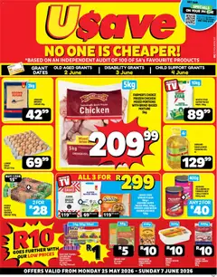 Usave specials catalogue – valid from 25.05.2026