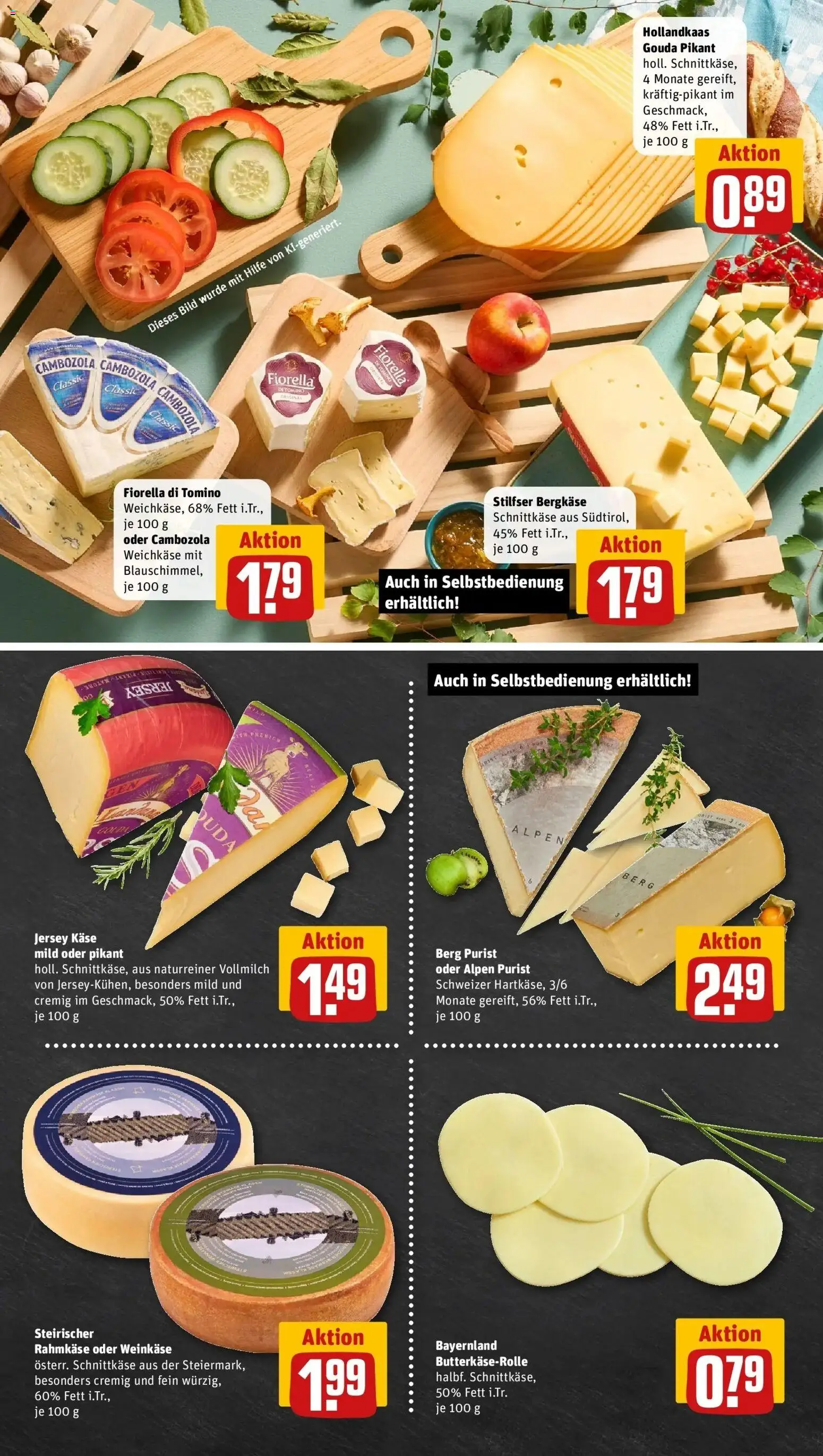 REWE Prospekt ab 12.10.2026 zum Blättern » Angebote | Seite: 11 | Produkte: Käse, Gouda