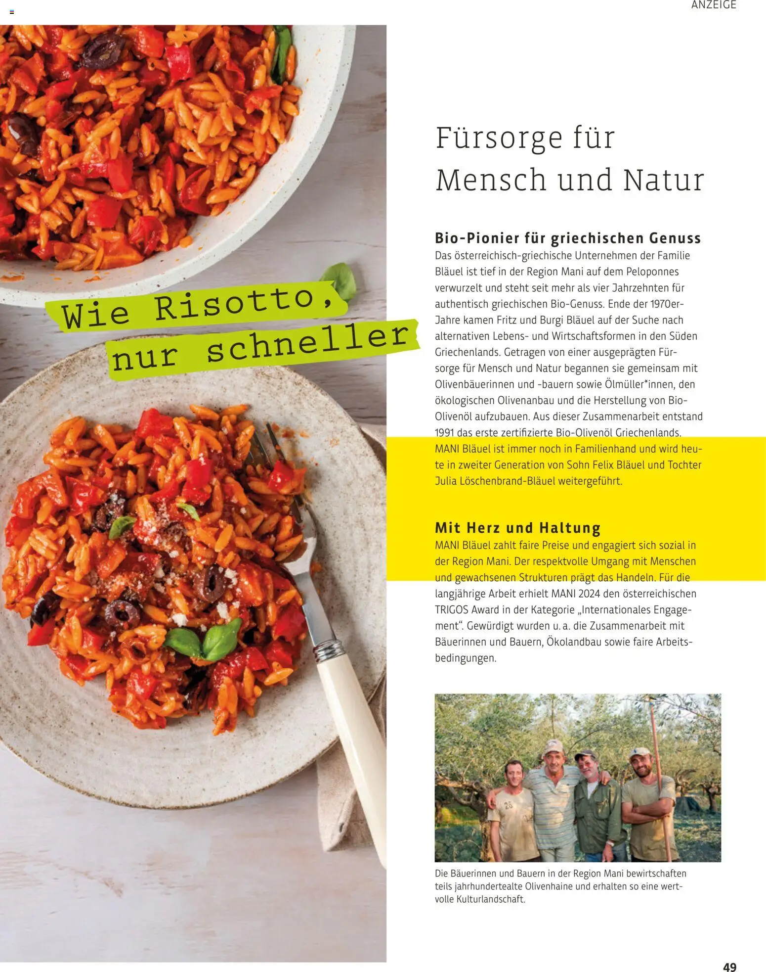 BioMarkt Kreo Magazin – gültig ab 26.10.2026 | Seite: 49 | Produkte: Olivenol