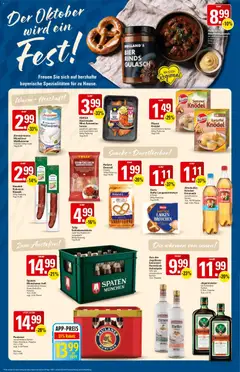 WEZ Prospekt ab 14.09.2026 gültig | Seite: 6 | Produkte: Rindergulasch, Spezialitäten, Limonade, Paulaner