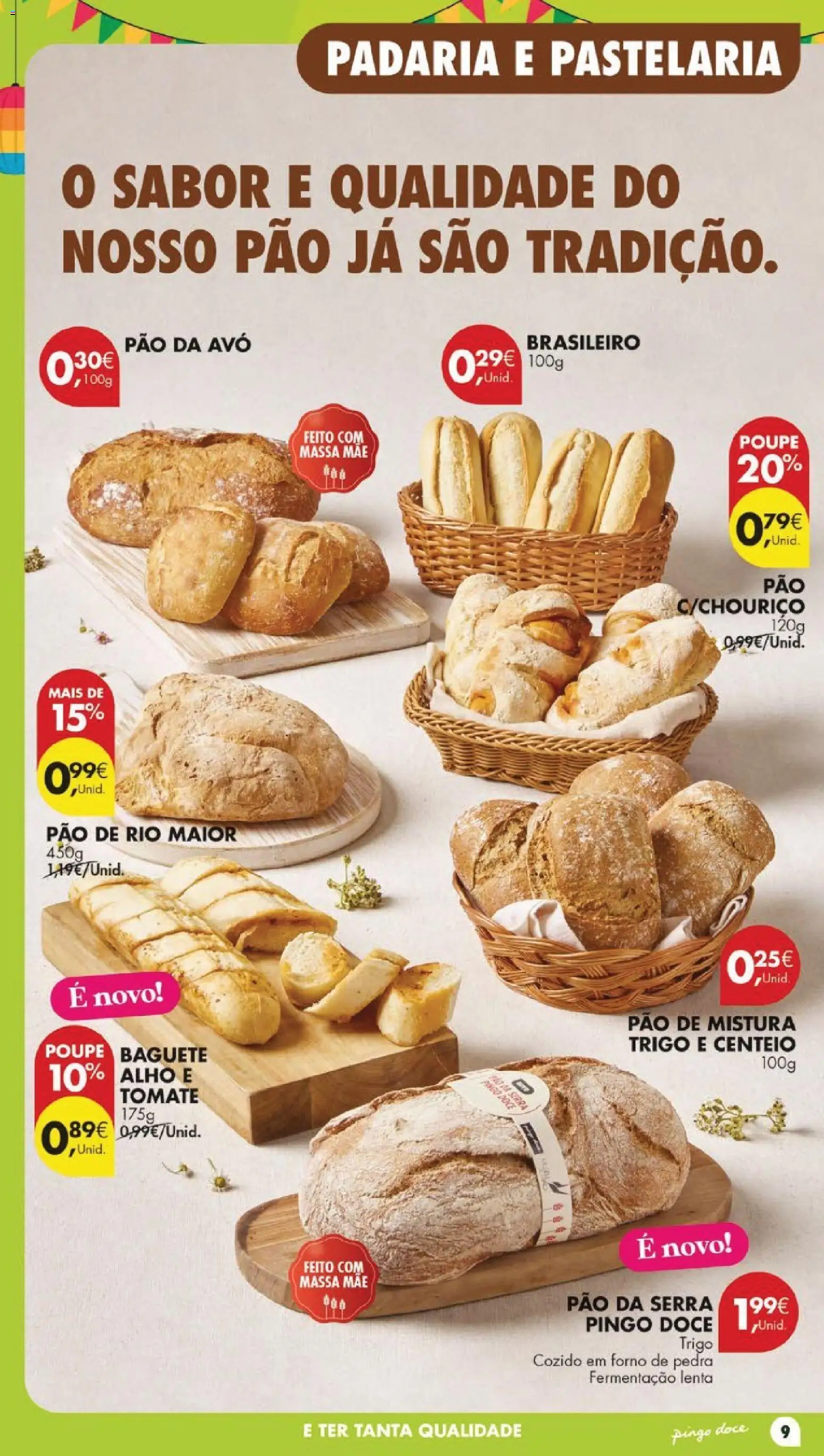 Pingo Doce folheto │ válido de 16.06.2026 | Página: 11 | Produtos: Forno, Centeio, Tomate, Massa