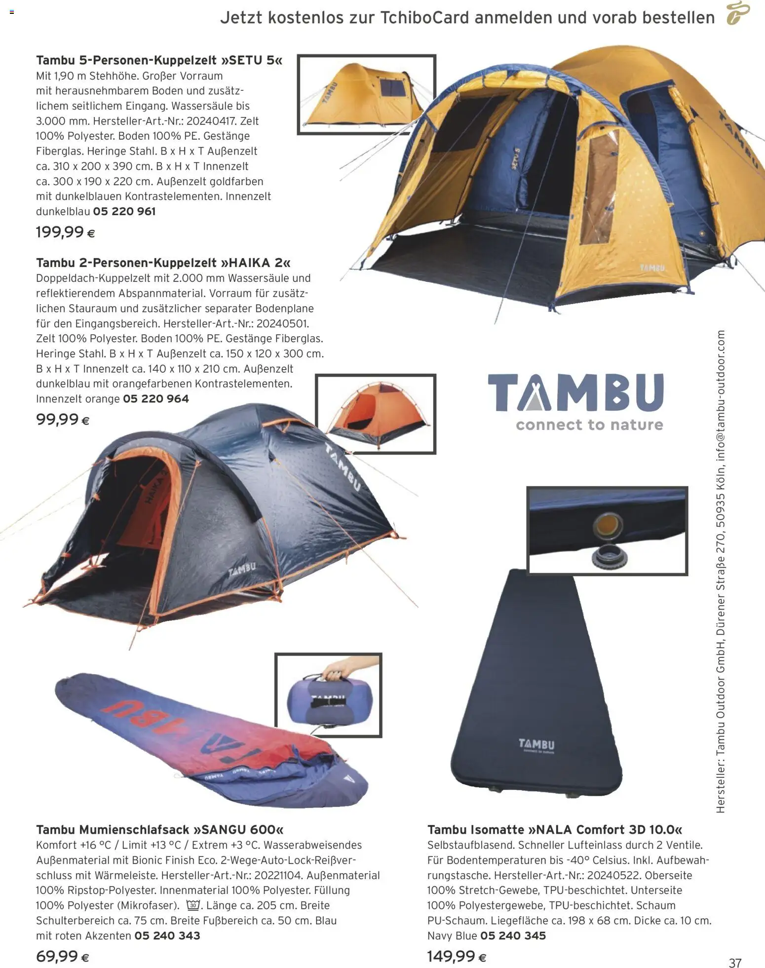 Tchibo Eduscho - Katalog Mai 2026 gültig ab 01.05.2026 | Seite: 37