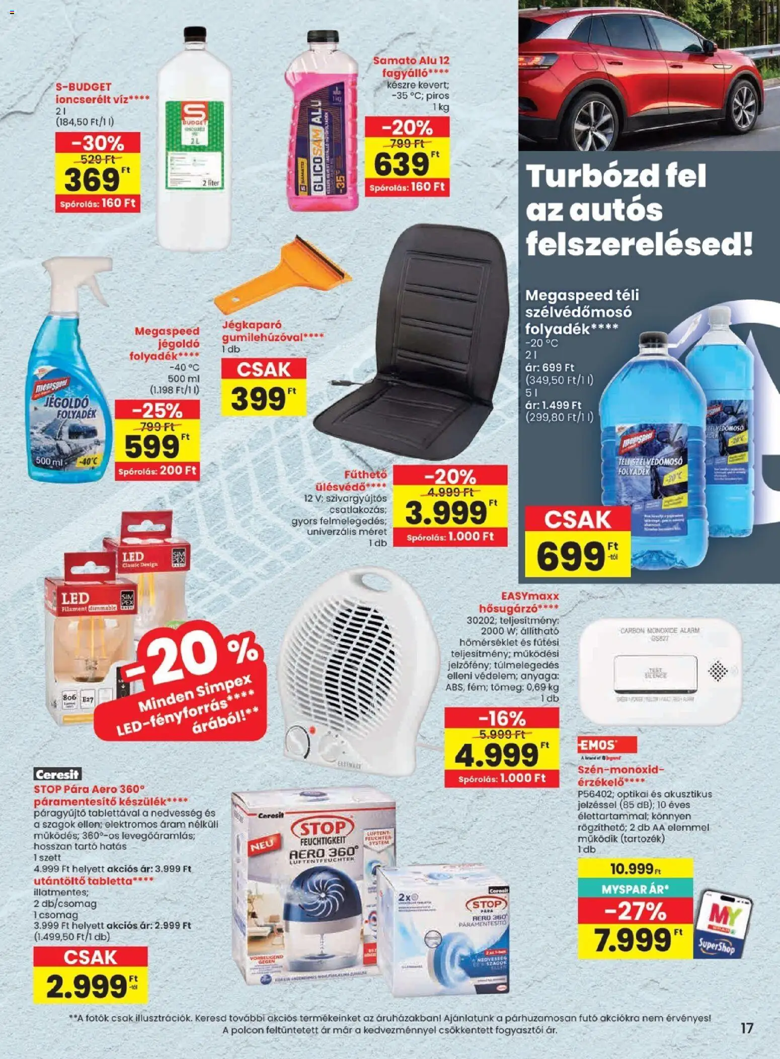 Spar akciós ujság - amely érvényes a következő dátumtól: 2026.10.22. | Oldal: 17