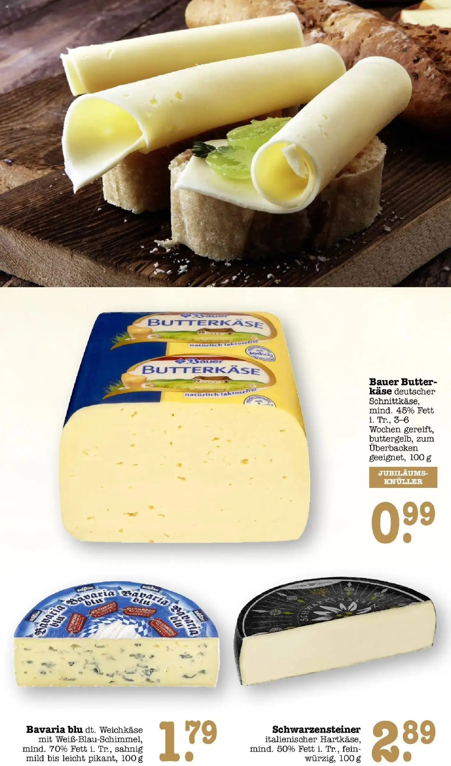 Edeka Prospekt Offenbach (ab 21.09.2026) » Angebote Online | Seite: 10 | Produkte: Butter, Käse