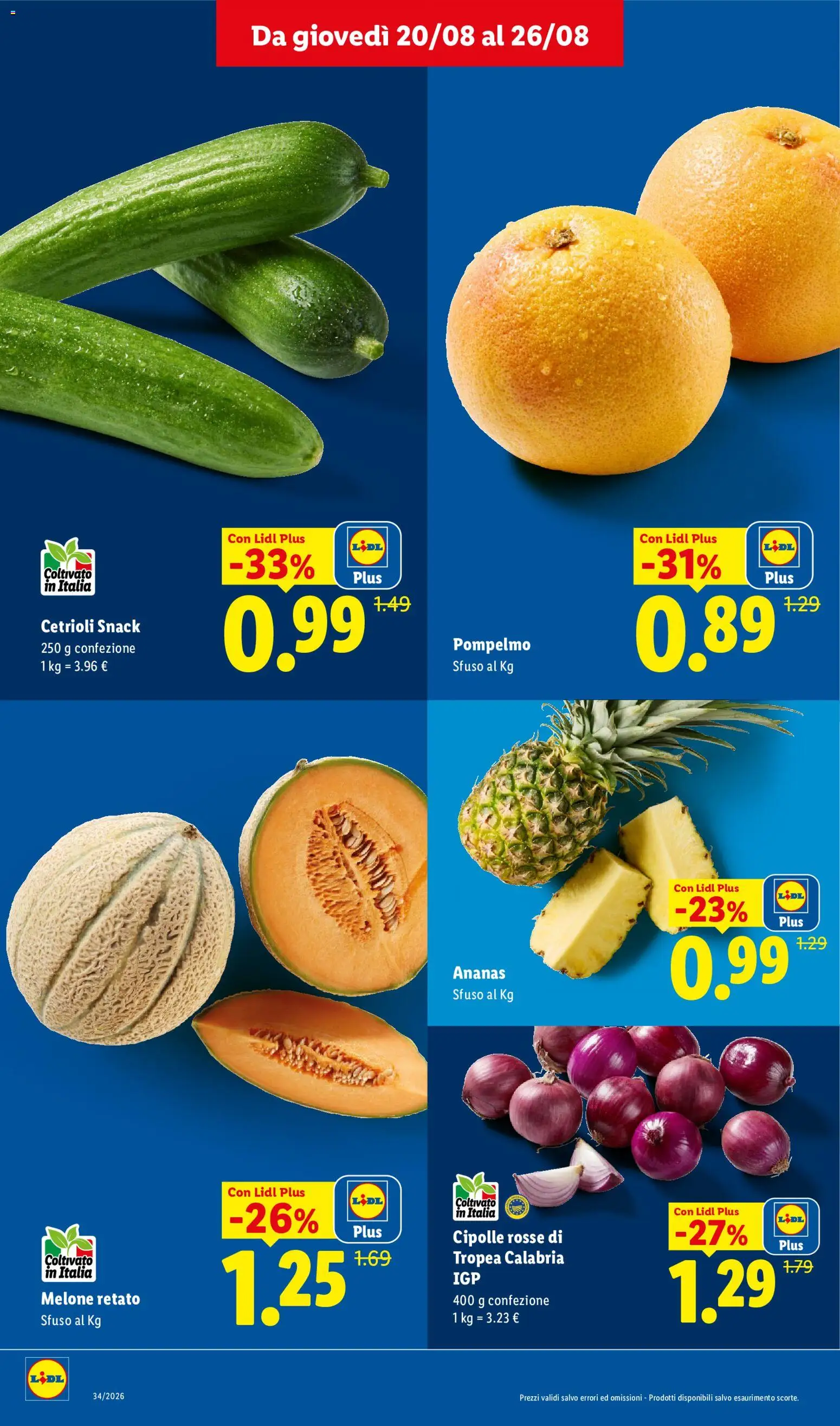 Volantino Lidl del 20/08/2026 | Pagina: 4
