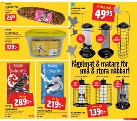 Jem & Fix erbjudanden - Förhandsvisning av reklamblad från butik Jem & Fix aktuell från 20/09/2026 | Sida: 17 | Produkter: Fågelmat, Jordnötter, Fågelmatare, Nötter