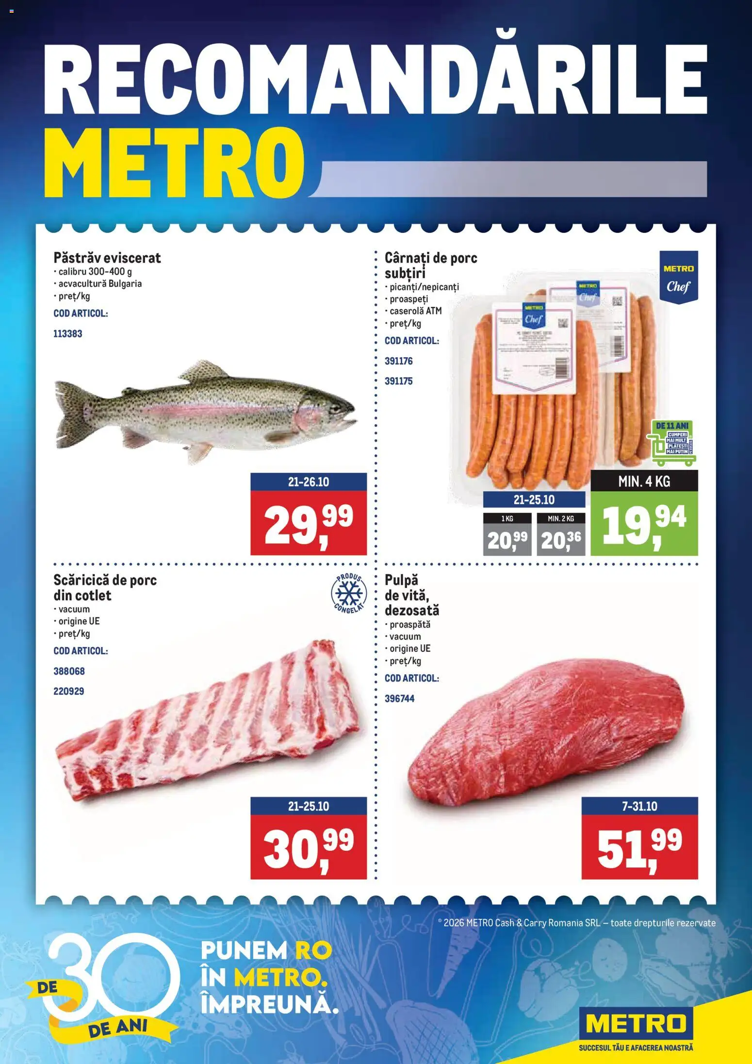 Noul catalog Metro – valabil de la 19.10.2026 | Pagină: 1
