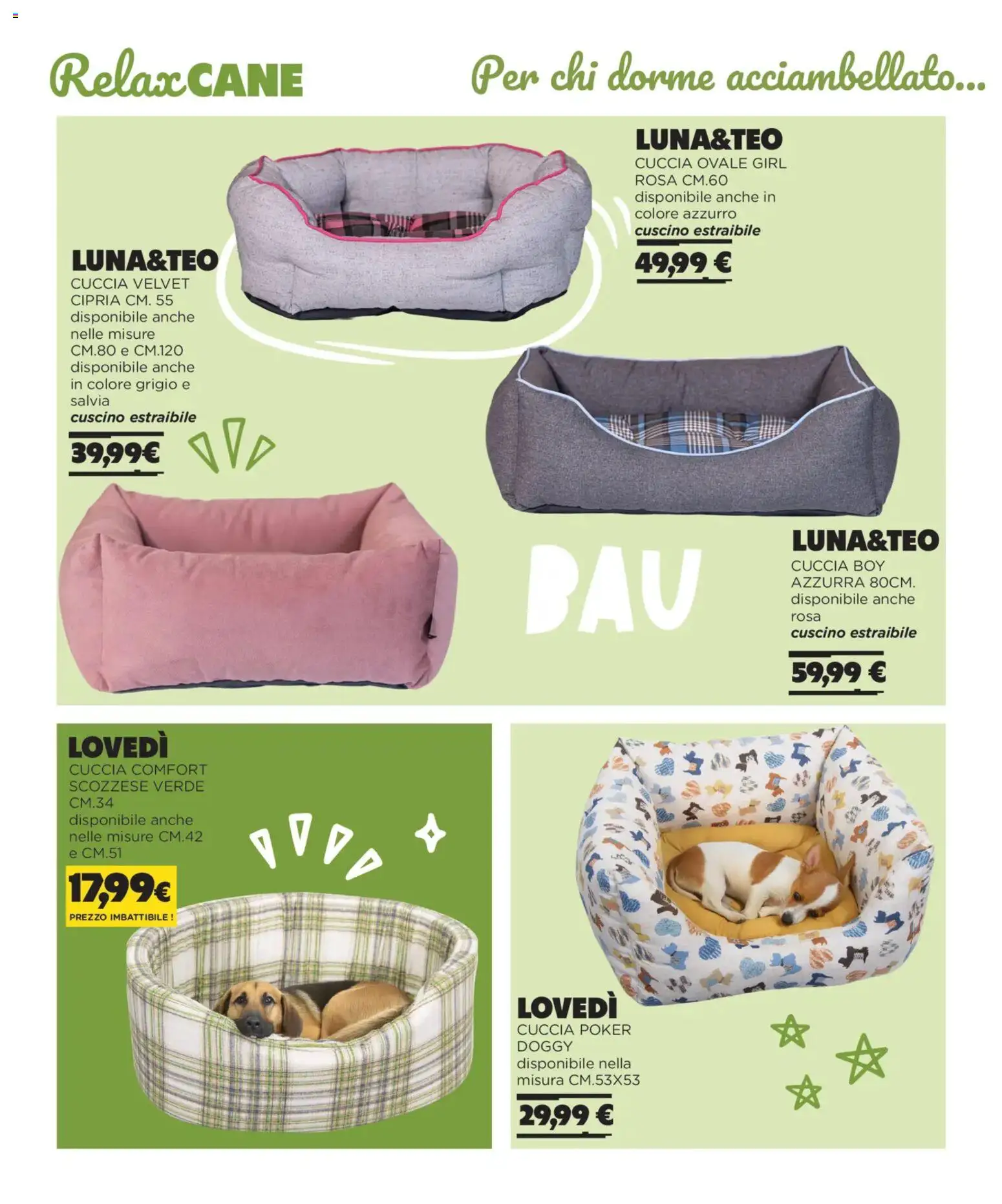 Volantino Arcaplanet del 01.11.2025 | Pagina: 4 | Prodotti: Cuscino, Cipria