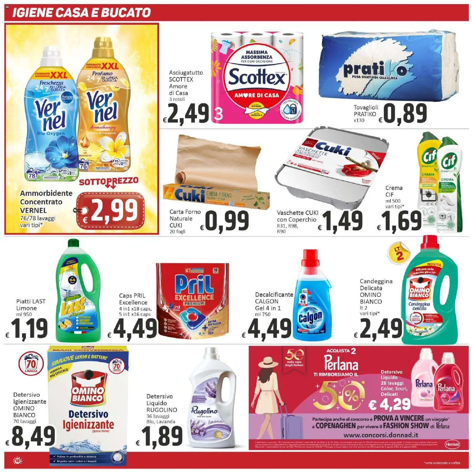 Volantino Paghi Poco del 28.04.2026 | Pagina: 18 | Prodotti: Limone, Scaffale, Forno, Alluminio