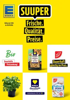 Edeka Prospekt Güstrow ab 31.08.2026 gültig