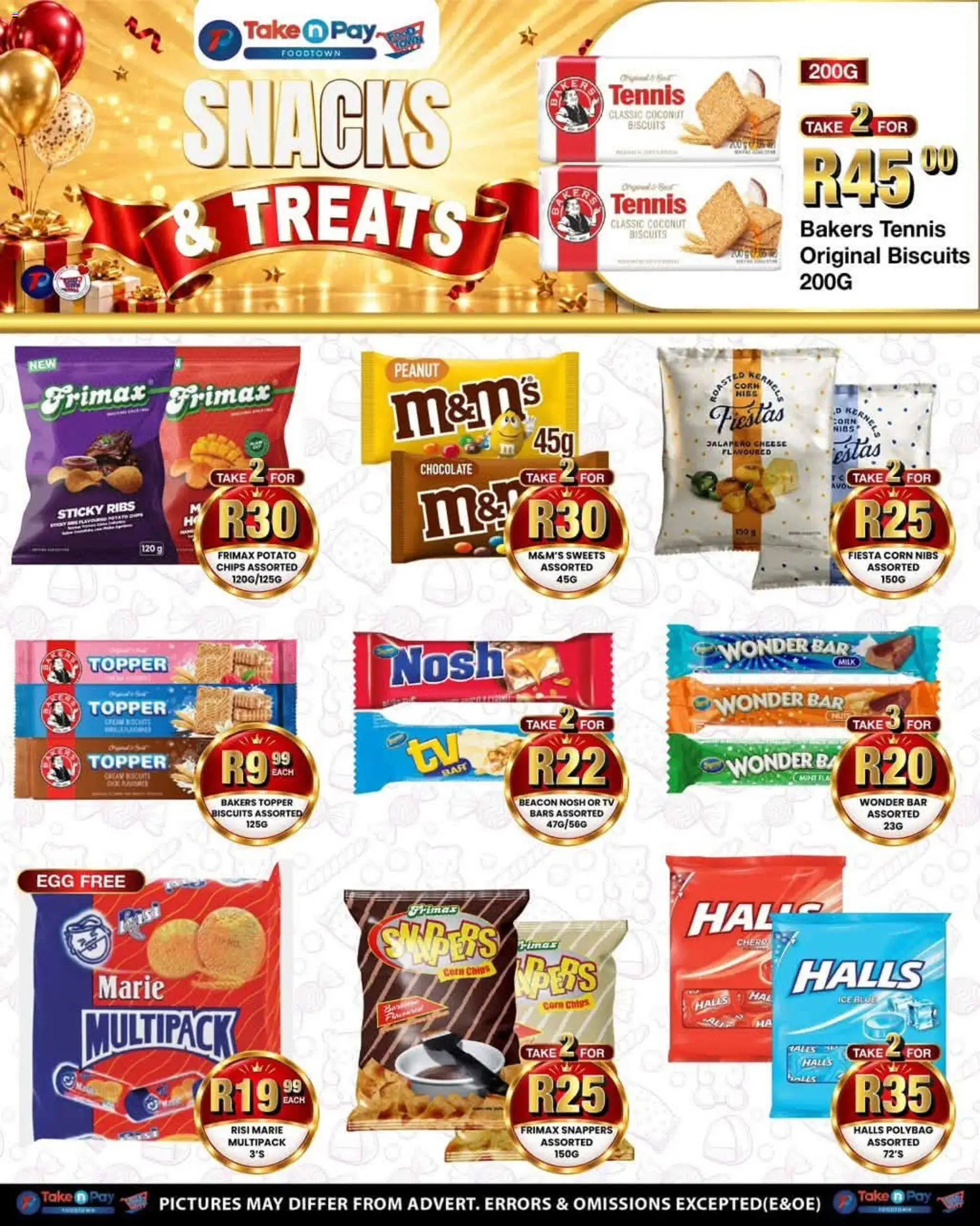 New Take n Pay catalogue – valid from 14/09/2026 | Page: 15 | Products: Corn, Milk, Cheese, Snacks