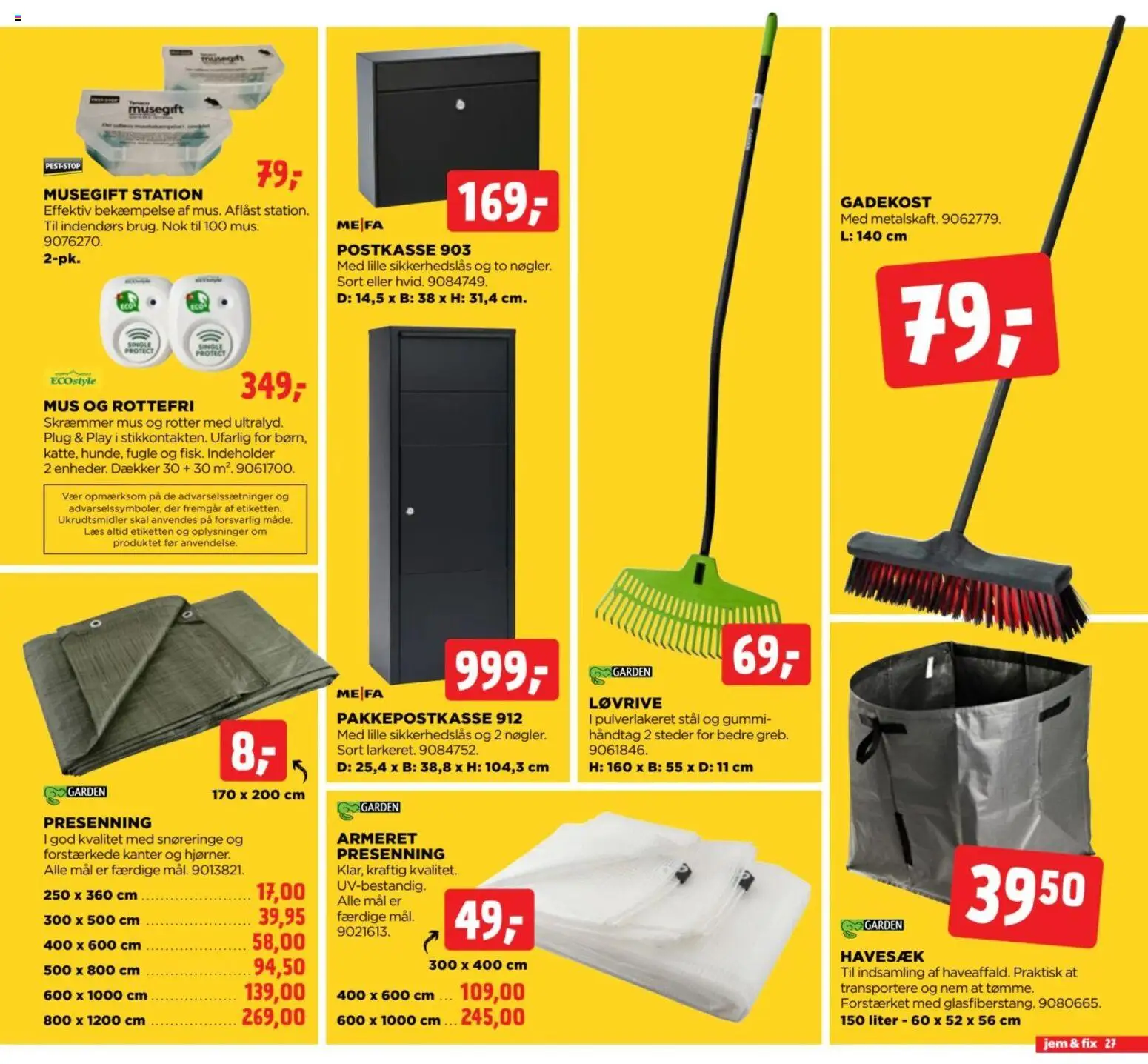 Jem & fix tilbudsavis – gyldig fra 25/10/2026 | Side: 27