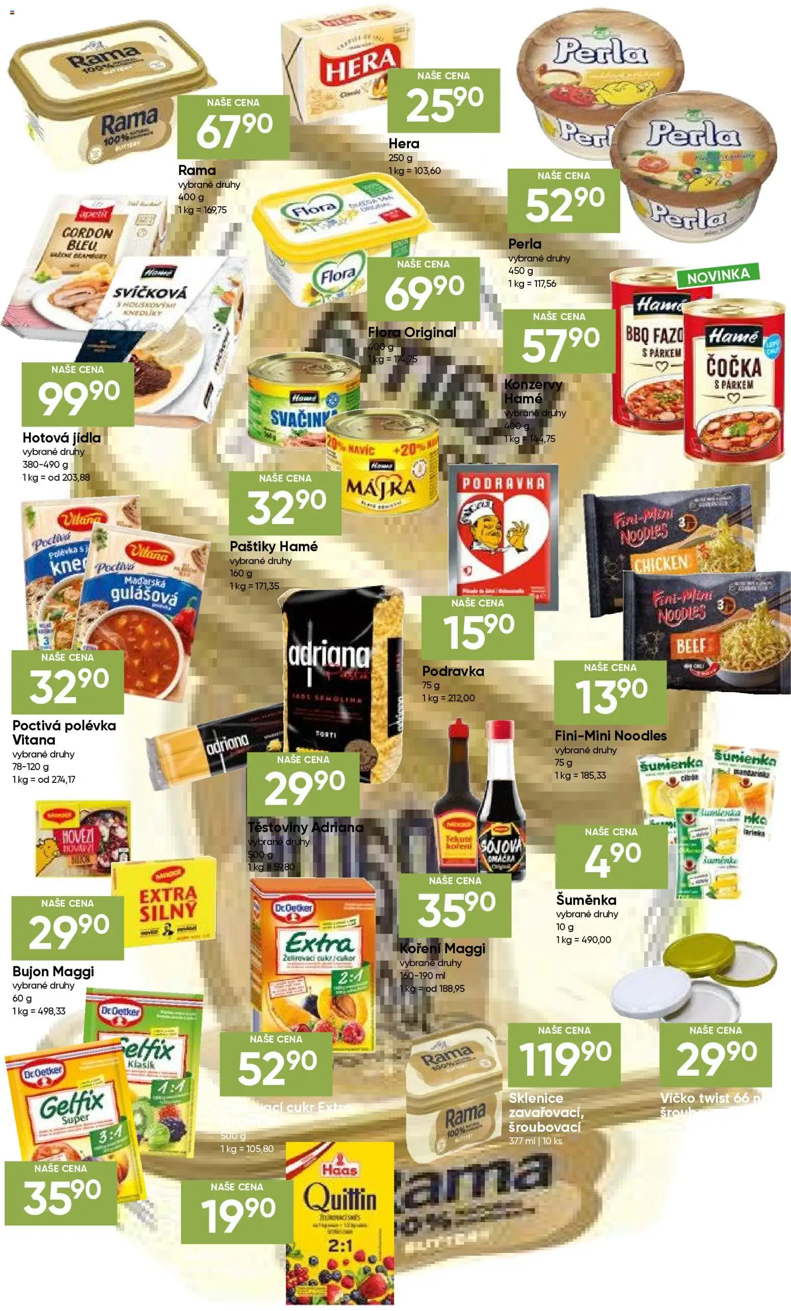 Hruška katalog od 28.04.2026 | Strana: 7 | Produkty: Hera, Koření, Hotová jídla, Sklenice