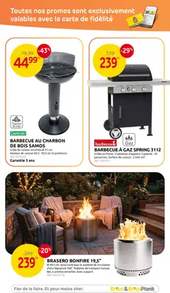 Brico publicité - Voorbeeld van een folder van Brico, geldig van 21/09/2026 | Pagina: 16 | Producten: NOS, La, Barbecue