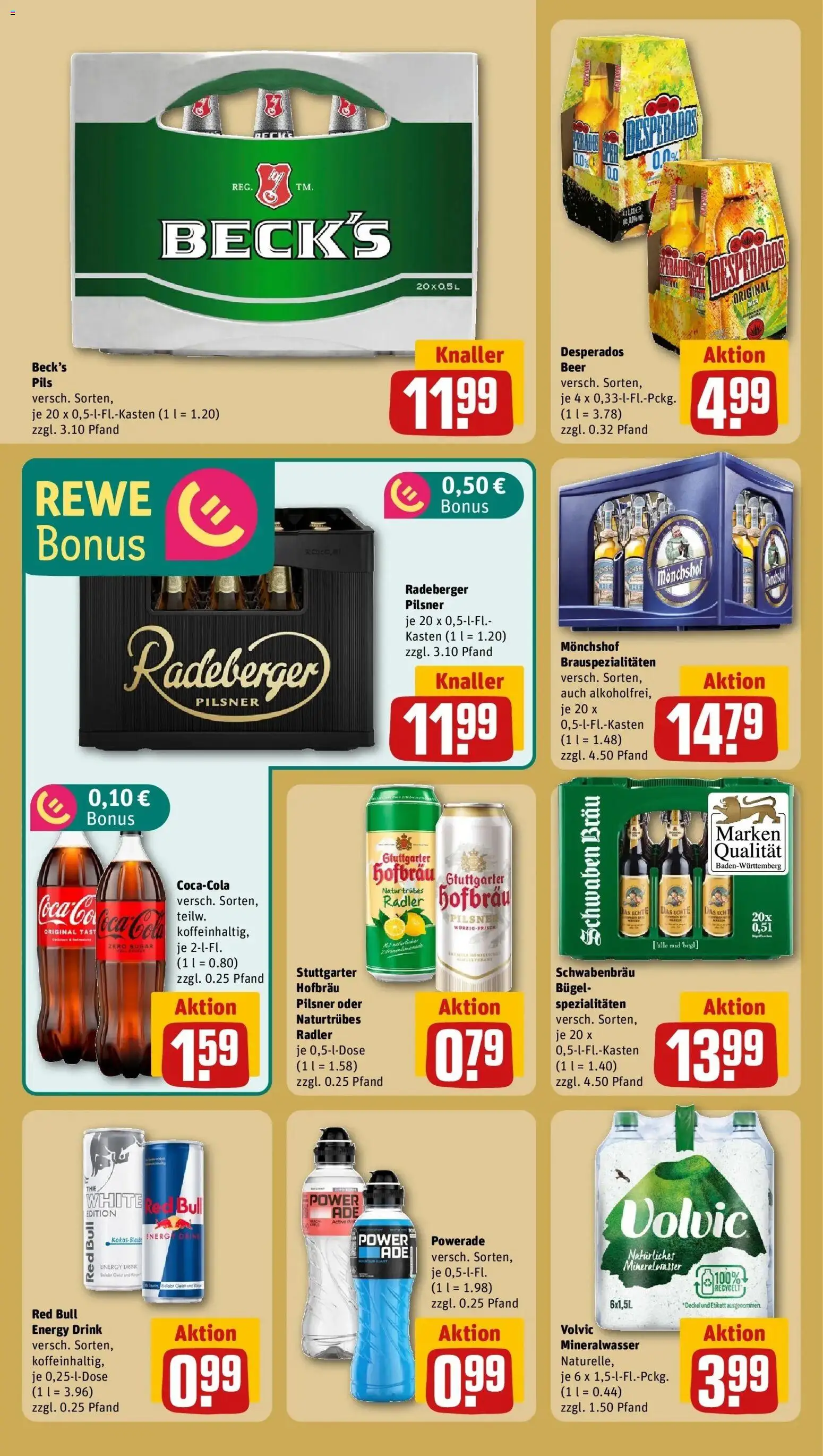 Rewe Prospekt Neustadt A.d.W.	 – gültig ab 27.04.2026 | Seite: 18 | Produkte: Bier, Pils, Desperados, Radeberger pilsner