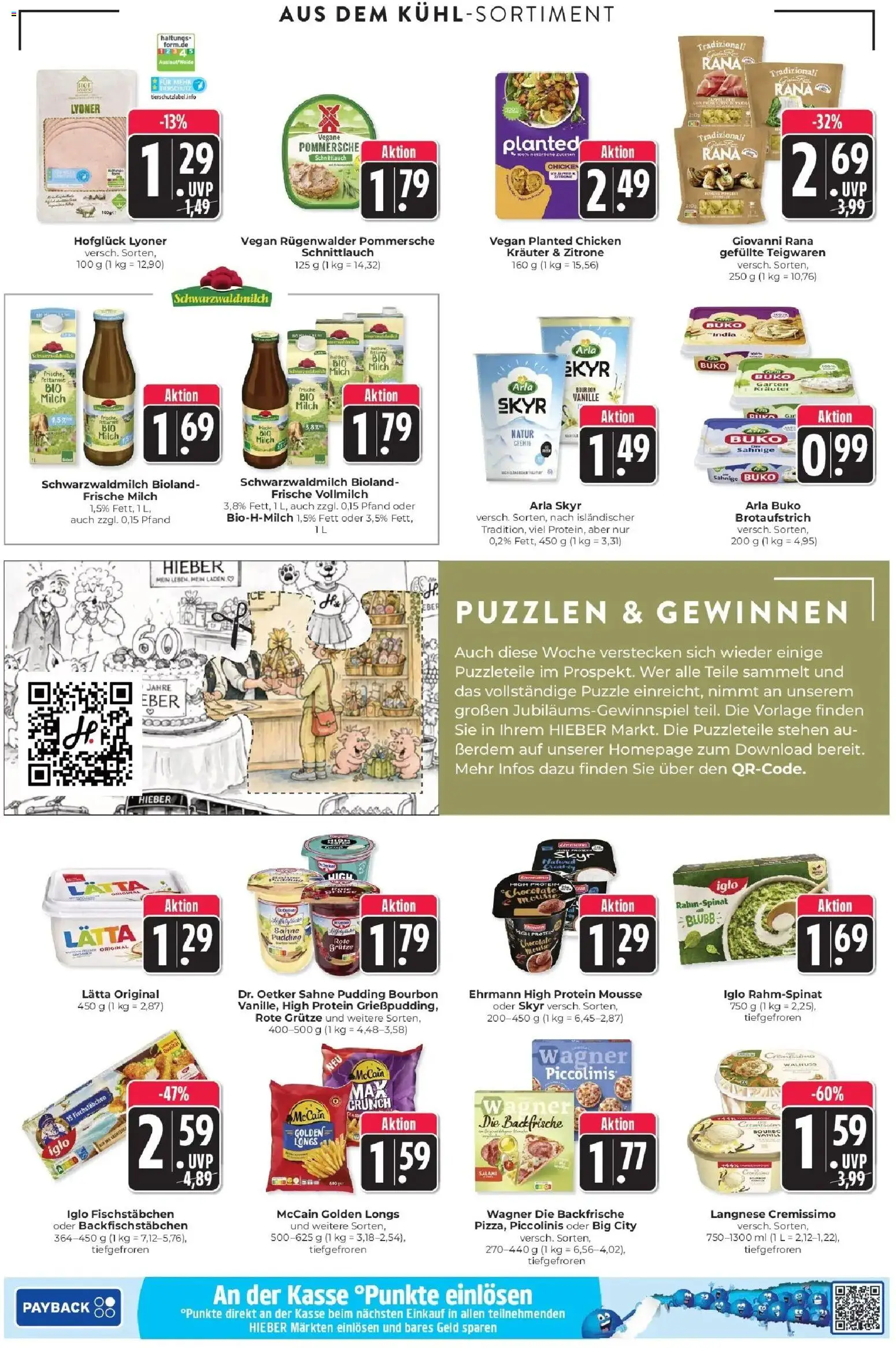 Edeka Prospekt Schliengen (ab 07.09.2026) » Angebote Online | Seite: 12 | Produkte: Milch, Arla buko, Salami, Sahne