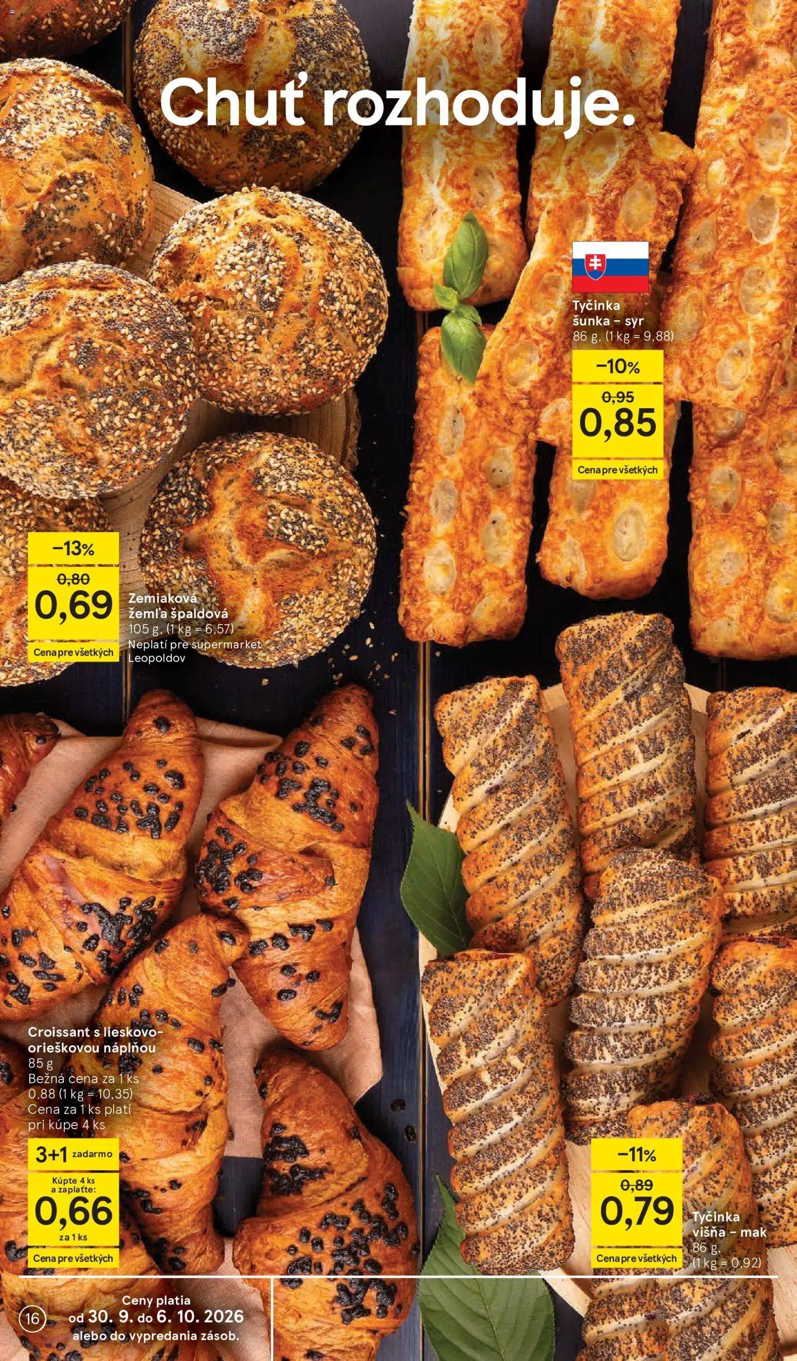 Nové Tesco akcie – leták je platný od 30.09.2026 | Strana: 16