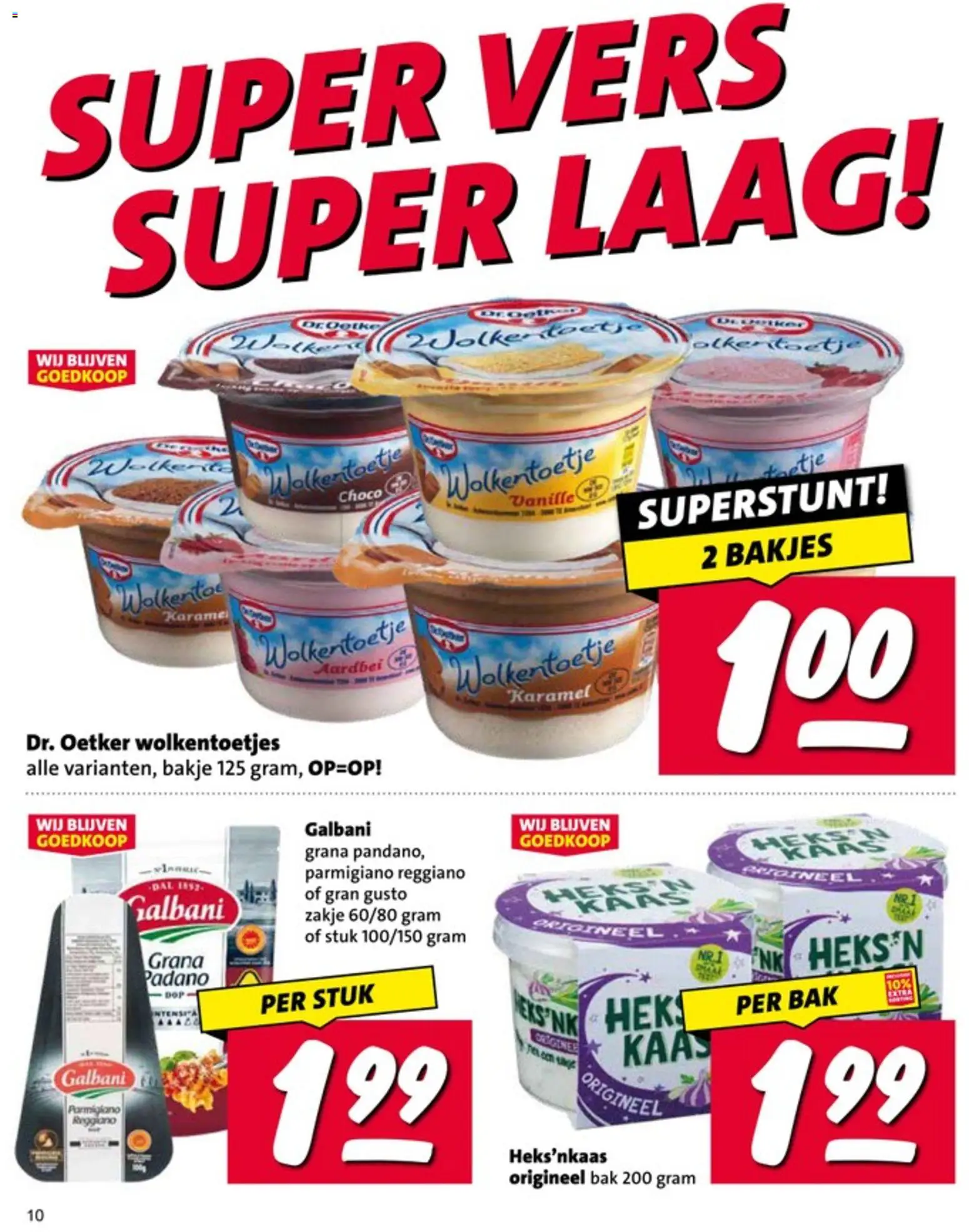 {H1} | Pagina: 10 | Producten: Kaas, Aardbei