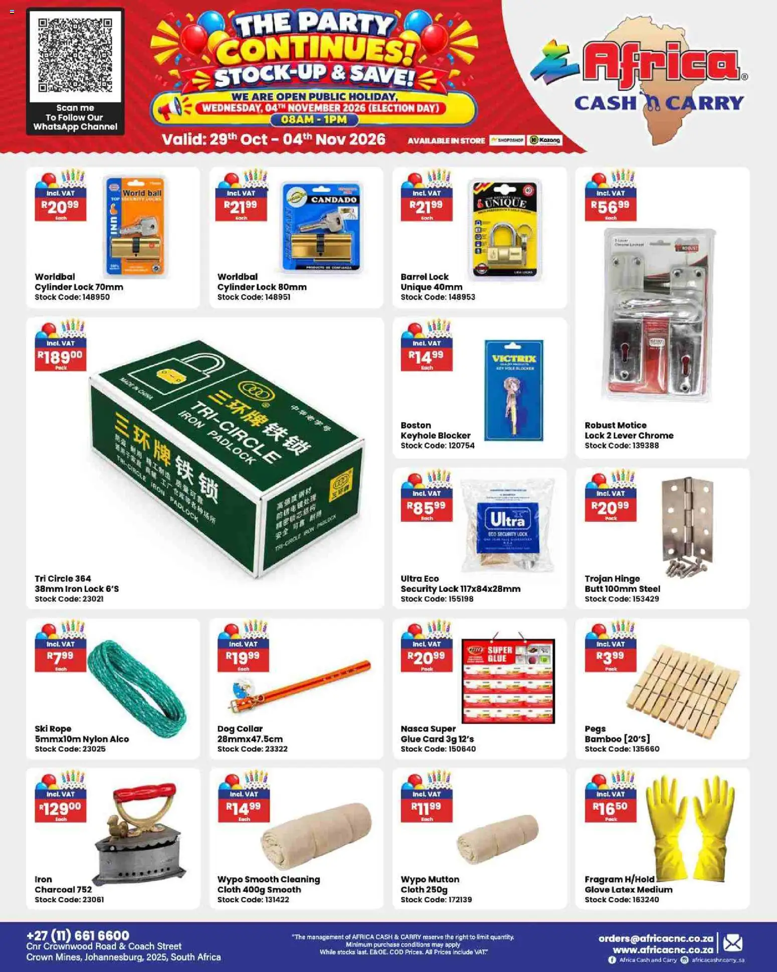 New Africa Cash & Carry catalogue – valid from 29/10/2026 | Page: 47