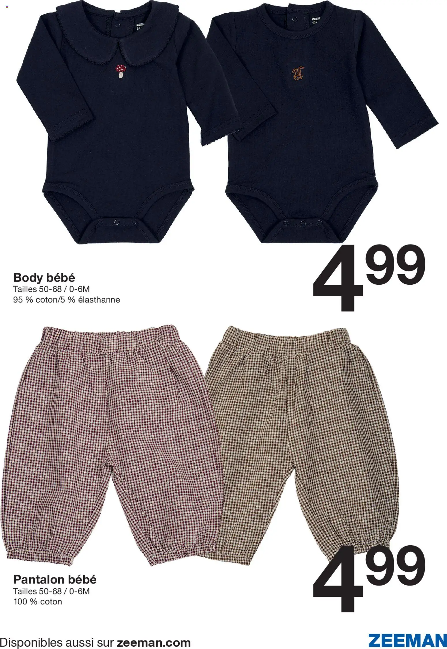 {H1} | Page: 9 | Produits: Body, Coton, Body bebe, Pantalon