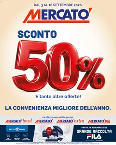 Anteprima del volantino Mercatò volantino valido a partire dal 03/09/2026