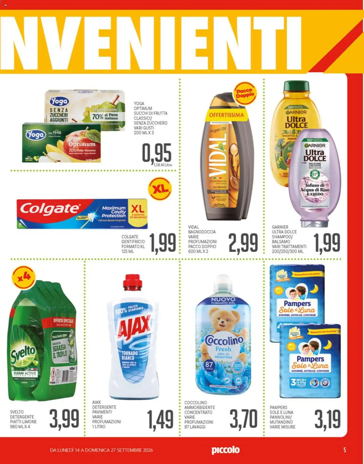 Volantino Piccolo del 14/09/2026 | Pagina: 5