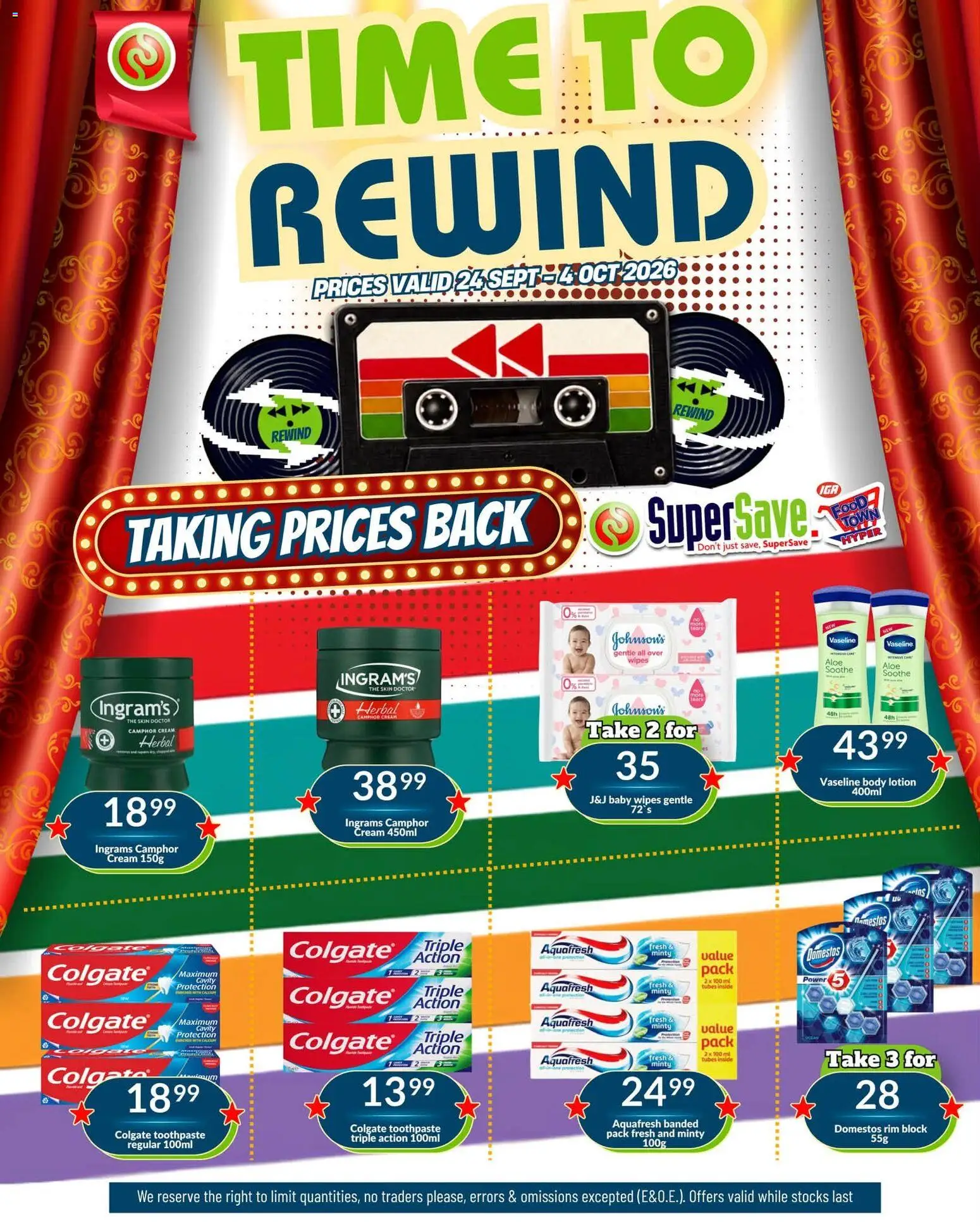 New Super Save catalogue – valid from 24/09/2026 | Page: 23 | Products: Cream, Toothpaste, Lotion