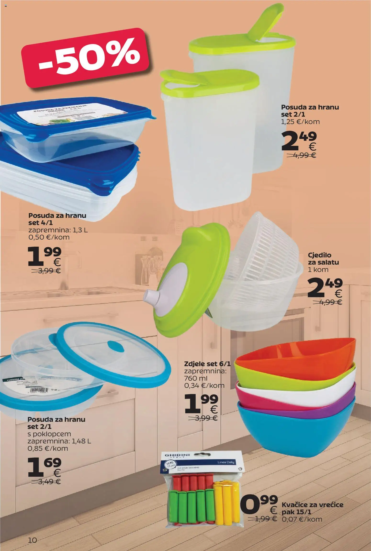 Tommy katalog | vrijedi od 12.10.2026 | Stranica: 10 | Proizvodi: Cjedilo