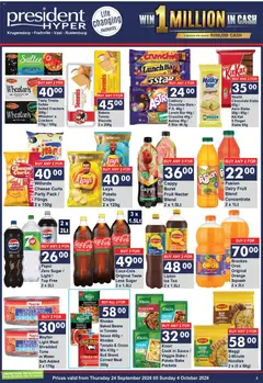 President Hyper specials catalogue – valid from 24/09/2026 | Page: 3