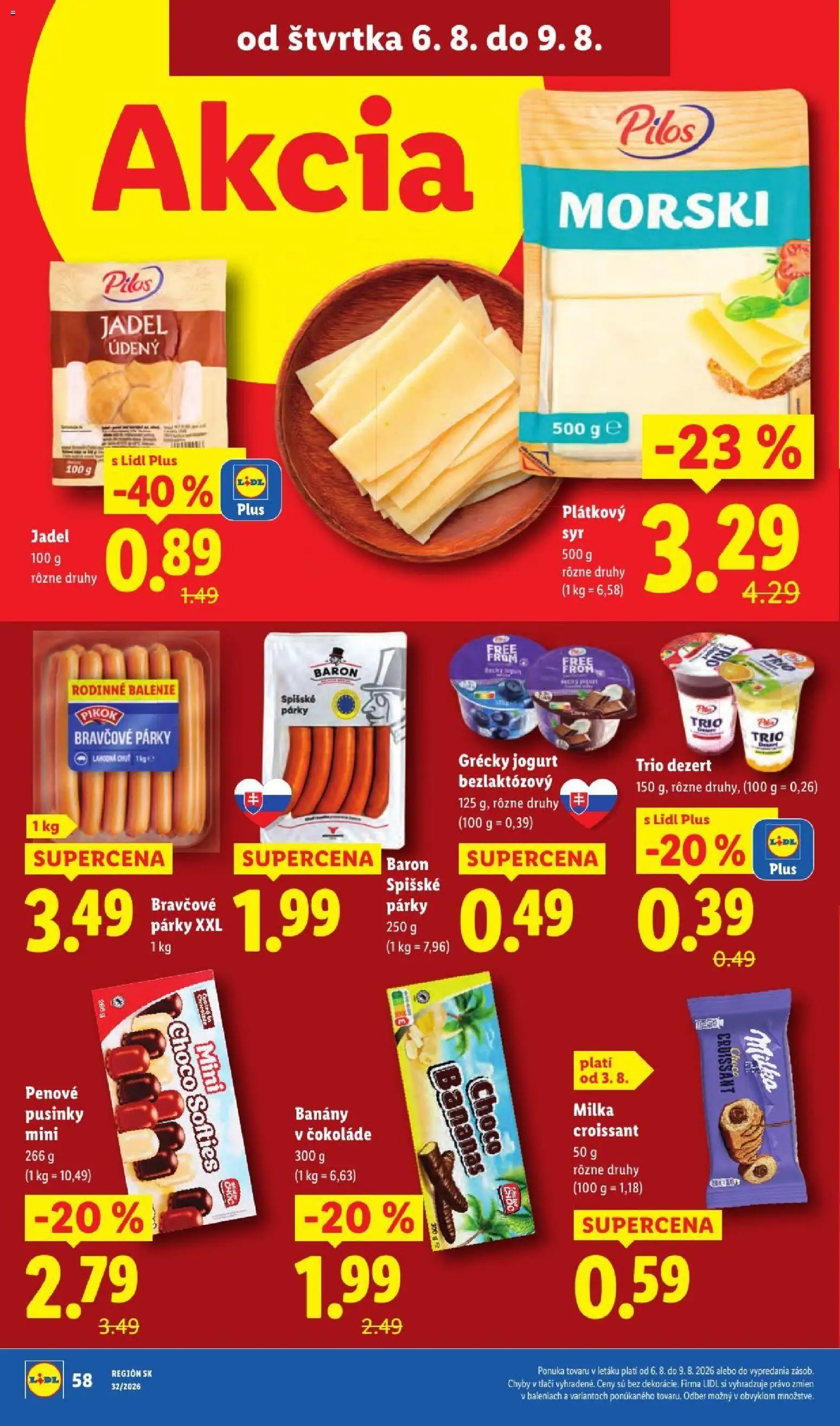 Nové Lidl akcie – leták je platný od 03.08.2026 | Strana: 78