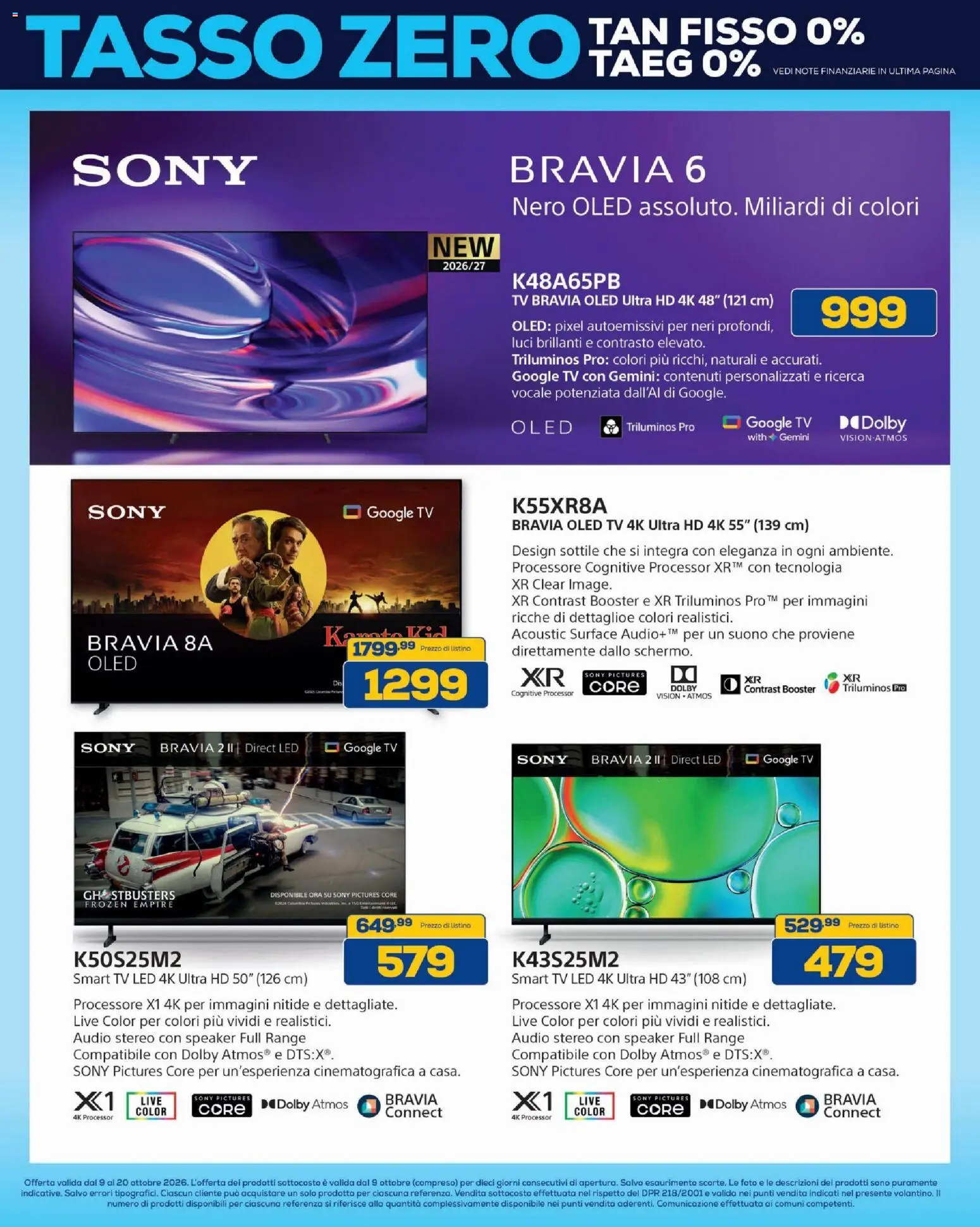 Volantino BRUNO del 09/10/2026 | Pagina: 41 | Prodotti: smart TV, TV, Audio, Speaker