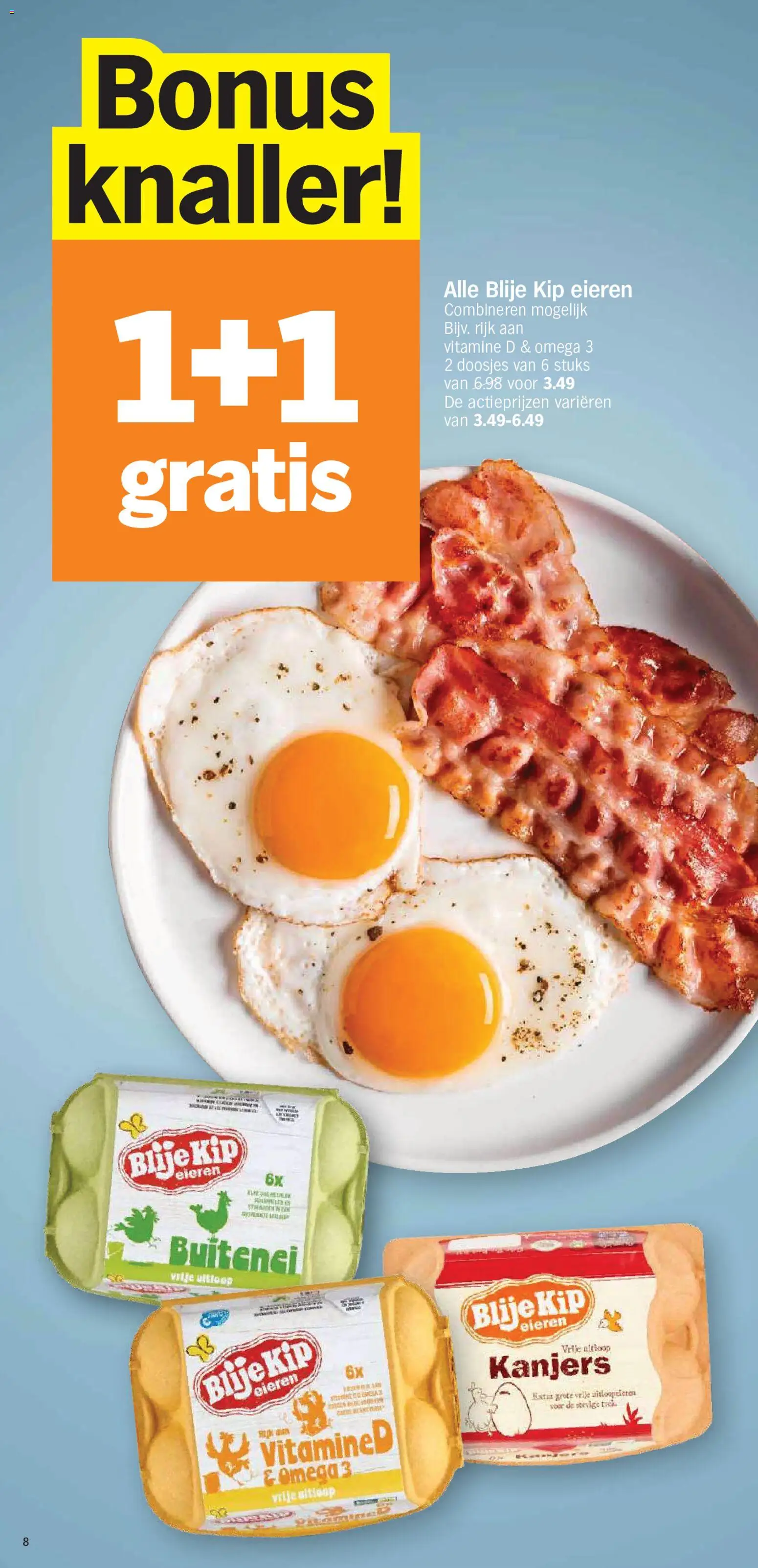 {H1} | Pagina: 8 | Producten: Omega, Omega 3, Vitamine D, Eieren