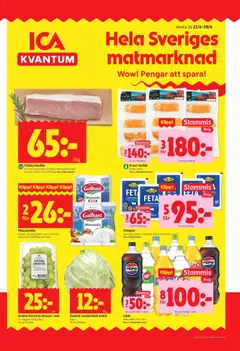 ICA Kvantum erbjudanden - Förhandsvisning av reklamblad från butik ICA Kvantum aktuell från 22/06/2026