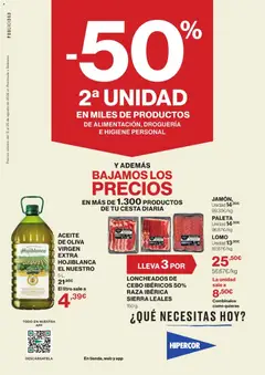 Vista previa Hipercor catálogo válido desde el 13/08/2026
