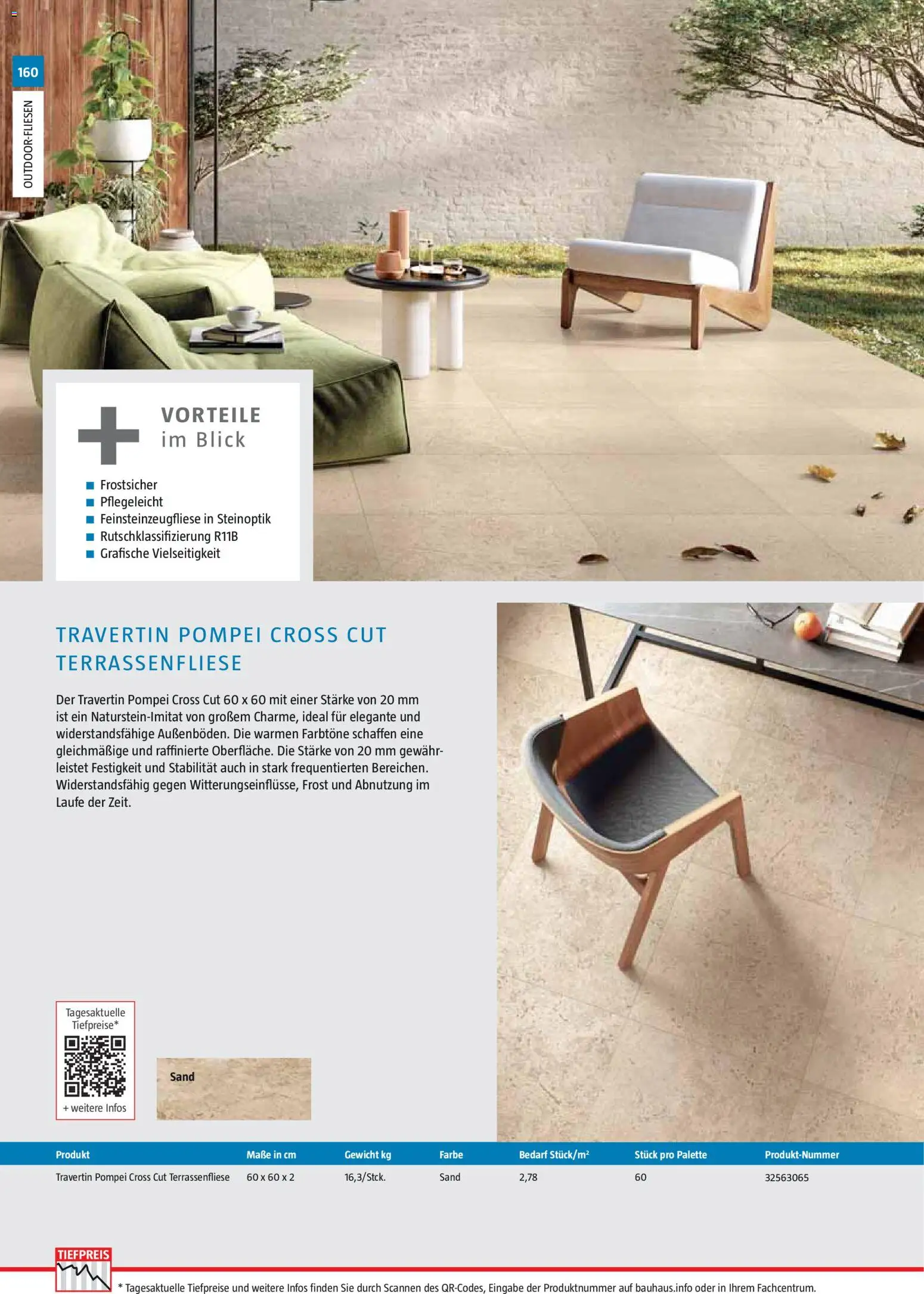 Bauhaus Gartenbaumaterialien gültig ab 01.04.2026 | Seite: 160 | Produkte: Gewicht