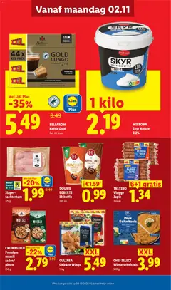 MILBONA Skyr Naturel 0,2%, 1 kilo Icelandic Style Natural 0.2% Fat - Voorbeeld van een folder van Lidl, geldig van 02-11-2026 | Pagina: 10
