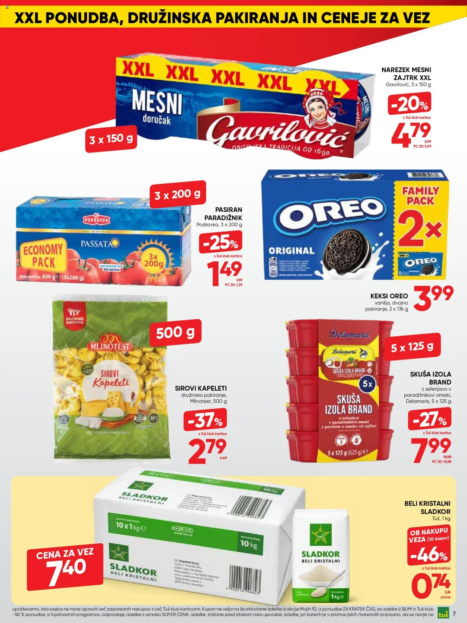 Novi Tuš katalog ponudbe – veljaven od 16.09.2026 | Stran: 7