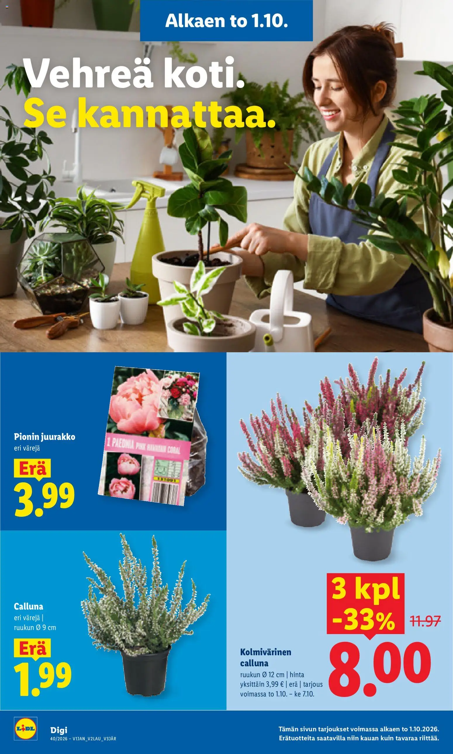 Lidl tarjoukset – voimassa 01/10/2026 alkaen | Sivu: 20