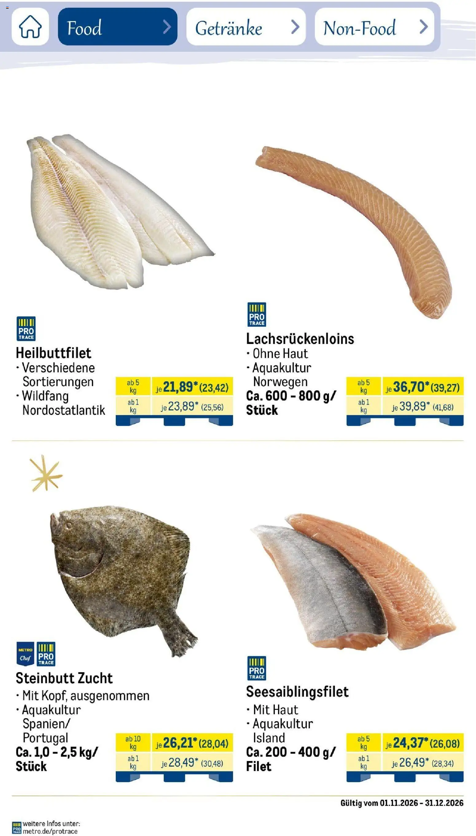 Metro Saisonkatalog Festtage voller Genuss – gültig ab 01.11.2026 | Seite: 30
