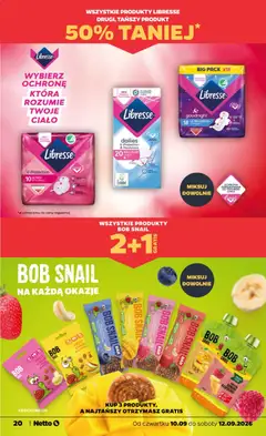 Pogląd oferty "Netto gazetka od czwartku" - ważna od 10.09.2026 | Strona: 20 | Produkty: Mango, Smoothie, Bób, Quinoa