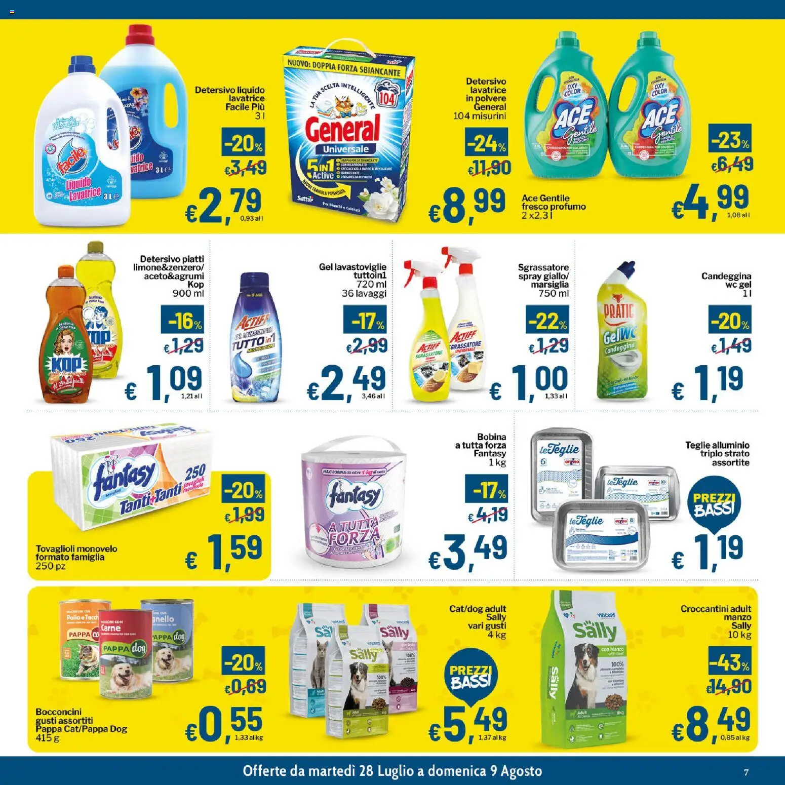 Volantino Qui Discount del 28/07/2026 | Pagina: 7